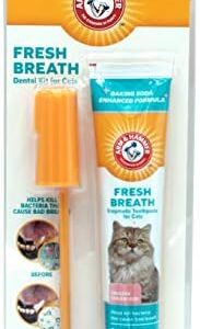 Arm & Hammer for Pets Dental Kit for Cats | Eliminates Bad Breath | 3 …