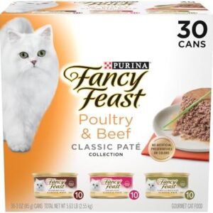 Fancy Feast Poultry and Beef Feast Classic Pate Collection Grain Free …