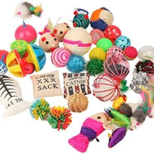 Fashion’s Talk Cat Toys Variety Pack for Kitty 20 Pieces