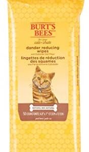 Burt’s Bees for Pets Cat Natural Dander Reducing Wipes | Kitten and Ca…