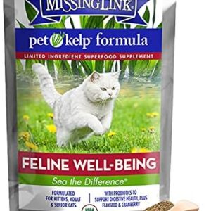 The Missing Link Pet Kelp Feline Well-Being 6oz Superfood Powdered Sup…