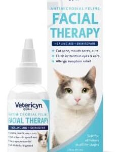 Vetericyn Plus Feline Facial Therapy | Healing Aid and Skin Repair for…