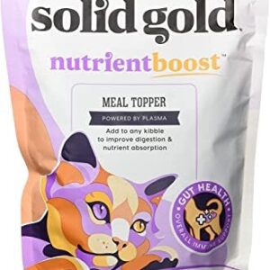 Solid Gold NutrientBoost Meal Topper for Cats – High Protein Crunchy C…