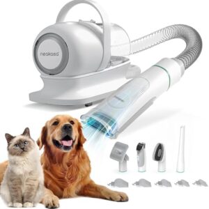 neabot Neakasa P1 Pro Pet Grooming Kit & Vacuum Suction 99% Pet Hair, …