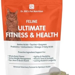 Dr. Bill’s Feline Ultimate Fitness & Health | Powder Cat Vitamins and …