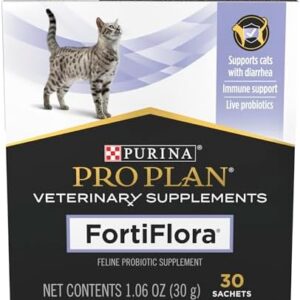 Purina FortiFlora Cat Probiotic Powder Supplement, Pro Plan Veterinary…