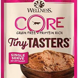 Wellness CORE Tiny Tasters Wet Cat Food, Complete & Balanced Natural P…