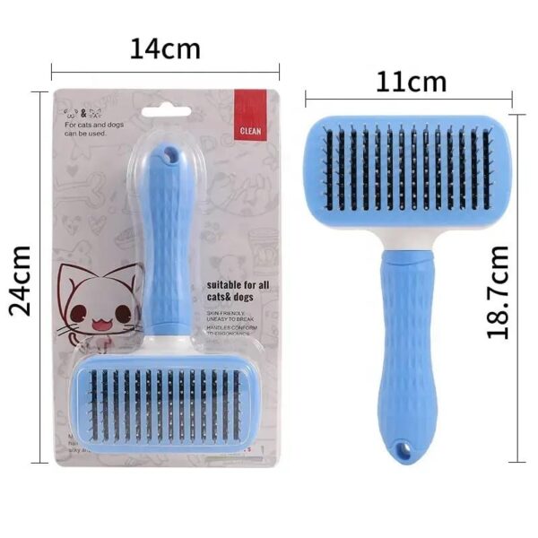 Cat grooming brush, Cat fur brush, Pet hair brush, Dog grooming brush,... - Image 9