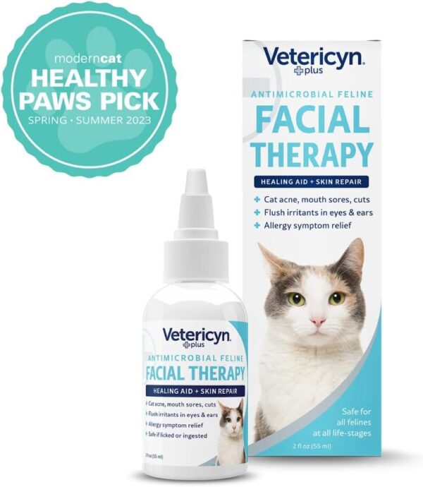 Vetericyn Plus Feline Facial Therapy | Healing Aid and Skin Repair for... - Image 10