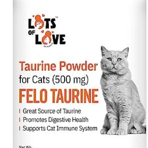 FELO Taurine – Taurine Supplement for Cats, Taurine for Cats, Taurine …