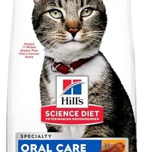 Hill’s Science Diet Oral Care, Adult 1-6, Plaque & Tartar Buildup Supp…