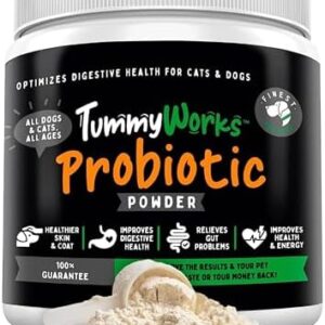 TummyWorks Probiotic Powder for Dogs & Cats. Probiotics For Digestive …