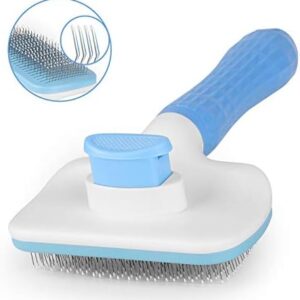 Atlamia Self Cleaning Slicker Brush,Dog Brush & Cat Brush with Massage…