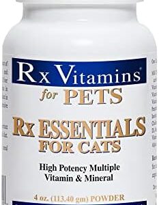 Rx Vitamins Essentials for Cats – Vitamin & Mineral Multivitamin Suppl…