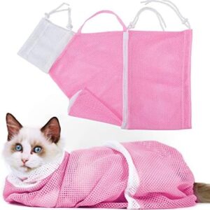 Cat Bathing Bag Anti-Bite and Anti-Scratch Cat Grooming Bag for Bathin…