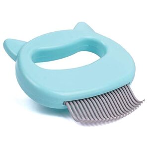 Leo’s Paw The Original Pet Hair Removal Massaging Shell Comb Soft Desh…