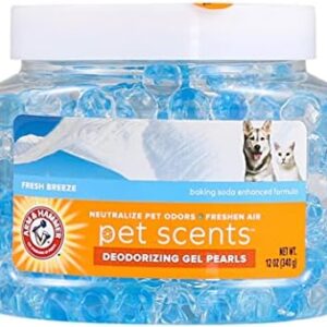 Arm & Hammer for Pets Air Care Pet Scents Deodorizing Gel Beads in Fre…