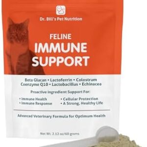 Dr. Bill’s Feline Immune Support Cat Vitamins and Supplements | Cat Im…