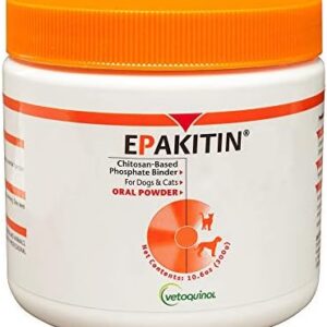 Vetoquinol Epakitin Chitosin-Based Phosphate Binder for Cats & Dogs – …