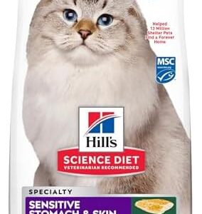 Hill’s Science Diet Sensitive Stomach & Skin, Adult 1-6, Stomach & Ski…