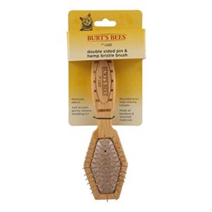 Burt’s Bees for Pets Double Sided Pin & Bristle Brush | Removes Loose …