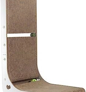 Cardboard Cat Scratcher, Vertical Cat Scratching Board, 23.6 Inch L-Sh…