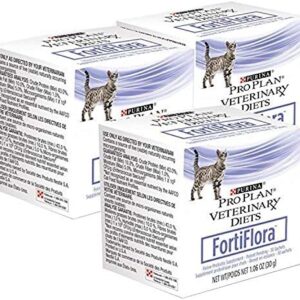 Purina 3-Pack Fortiflora Feline Nutritional Supplement for Pets