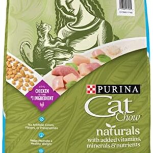 Purina Cat Chow Hairball, Healthy Weight, Indoor, Natural Dry Cat Food…