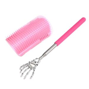 Soft Wall Corner Massage Comb Scratcher Cat Grooming Brush Tool with C…