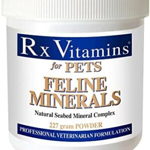 Rx Vitamins Feline Minerals – Mineral Powder with Calcium, Magnesium, …