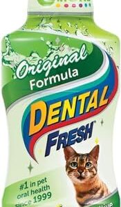 Dental Fresh Water Additive for Cats, Original Formula, 8 oz – Cat Bre…