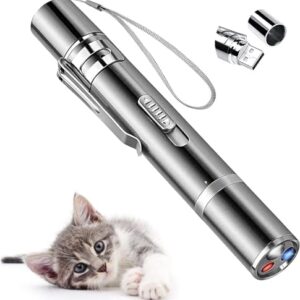 Cat Laser Pointer Toy, Cat Laser Toy Rechargeable Laser Pointer Cat To…