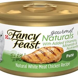 Purina Fancy Feast Grain Free Wet Cat Food Pate Gourmet Naturals White…