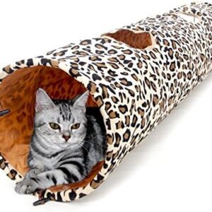 PAWZ Road Cat Toys Collapsible Tunnel Dog Tube for Fat Cat,Rabbits,Dog…