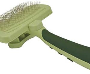 Coastal Pet Safari Dog Self-Cleaning Slicker Brush – Dog Deshedding Br…