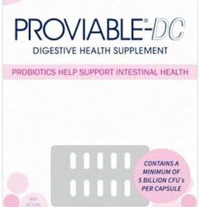 Nutramax Proviable Digestive Health Supplement Multi-Strain Probiotics…