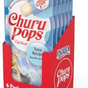 INABA Churu Pops, Grain-Free, Soft, Moist and Chewy Jelly Cat Treats w…