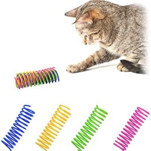 WishLotus Cat Toys for Indoor Cats Interactive 3.34in 4 Colors Cat Spr…