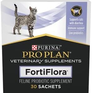 Purina Pro Plan Veterinary Diets FortiFlora Cat Supplement, Box of 30