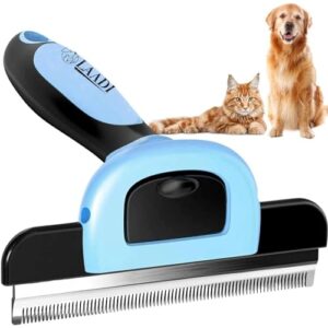 LAADI Deshedding Tool for Dogs and Cats – Reduces Shedding by Up to 95…