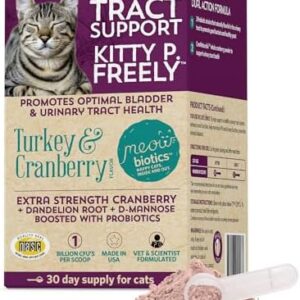 Kitty P. Freely Cat Urinary Supplement, Cranberry for Cats, Cat UTI & …