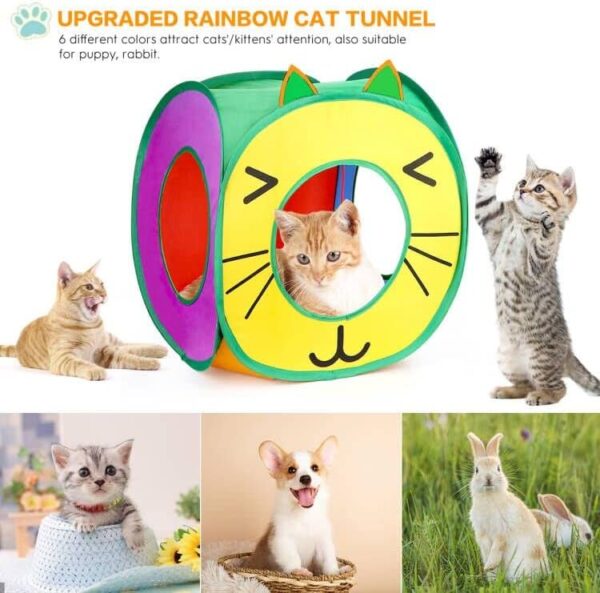 37 PCS Cat Toys, Interactive Kitten Toys for Indoor Kitty, Variety Cat... - Image 4