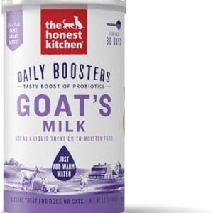 The Honest Kitchen Instant Goat’s Milk with Probiotics for Dogs and Ca…