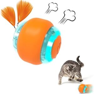 Cat Ball Toys for Indoor Cats, Bouncing Balls Wicked Ball Motion Cat T…