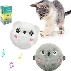 Cat Toys, Interactive Cat Toys for Indoor Cats Exercise, 2 Pack Fluffy…