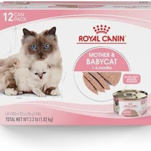 Royal Canin Feline Health Nutrition Mother & Babycat Ultra Soft Mousse…