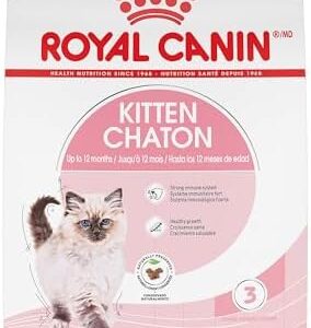 Royal Canin Feline Health Nutrition Dry Kitten Food, Supports Digestiv…