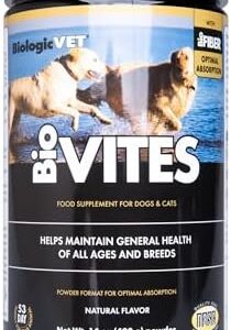 BioVITES Multivitamin Powder for Cats & Dogs, Essential Vitamins, Mine…