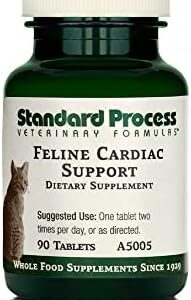 Standard Process Feline Cardiac Support – Cardiovascular System Supple…