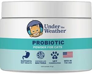 Under the Weather Pet Probiotics Powder for Cats | Vet Formulated Prob…